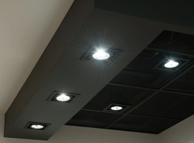 commercial area with recessed lighting commercial area with recessed lighting